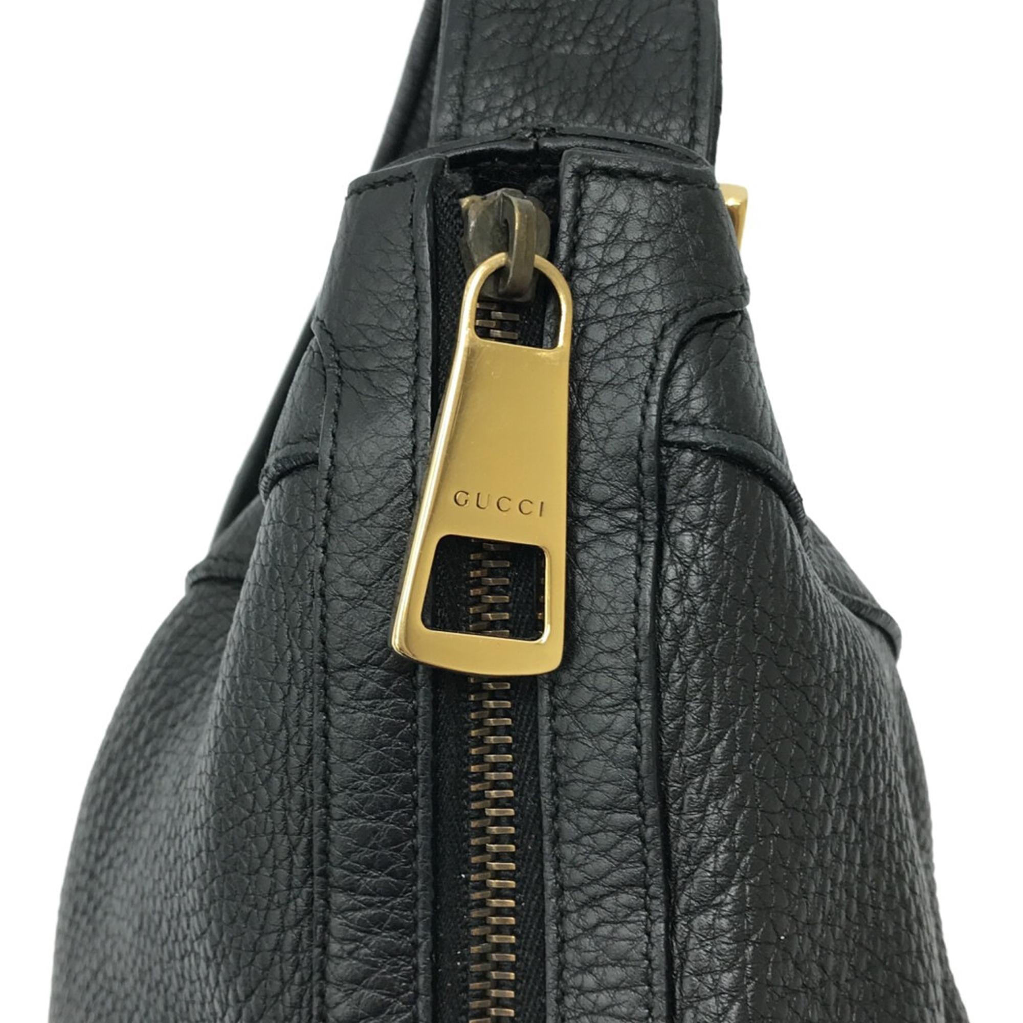 Gucci Leather 1973 Crossbody Bag (SHG-mBmb6D)