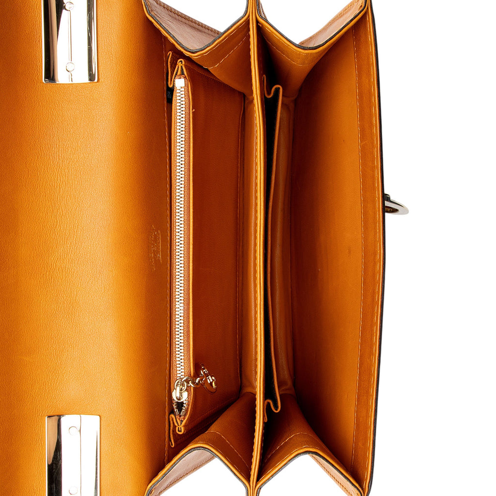 Gucci Leather 1973 Flap Medium Shoulder Bag