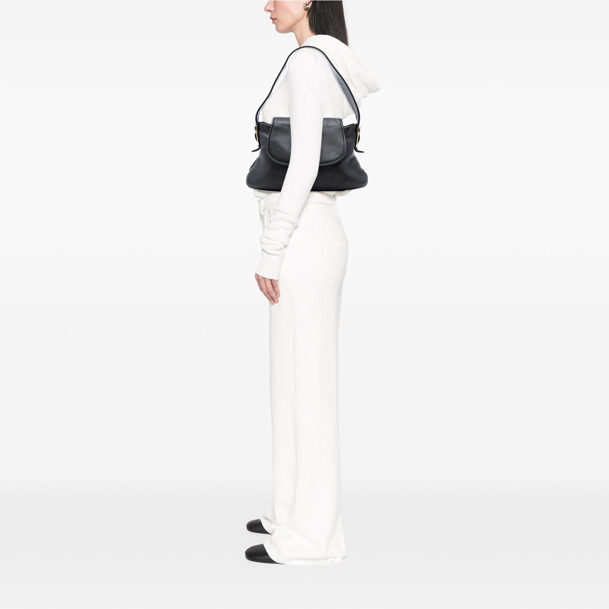 Gucci Leather 1973 Shoulder Bag
