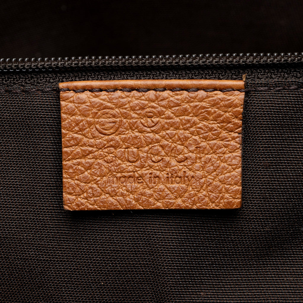 Gucci Leather Abbey Convertible Tote
