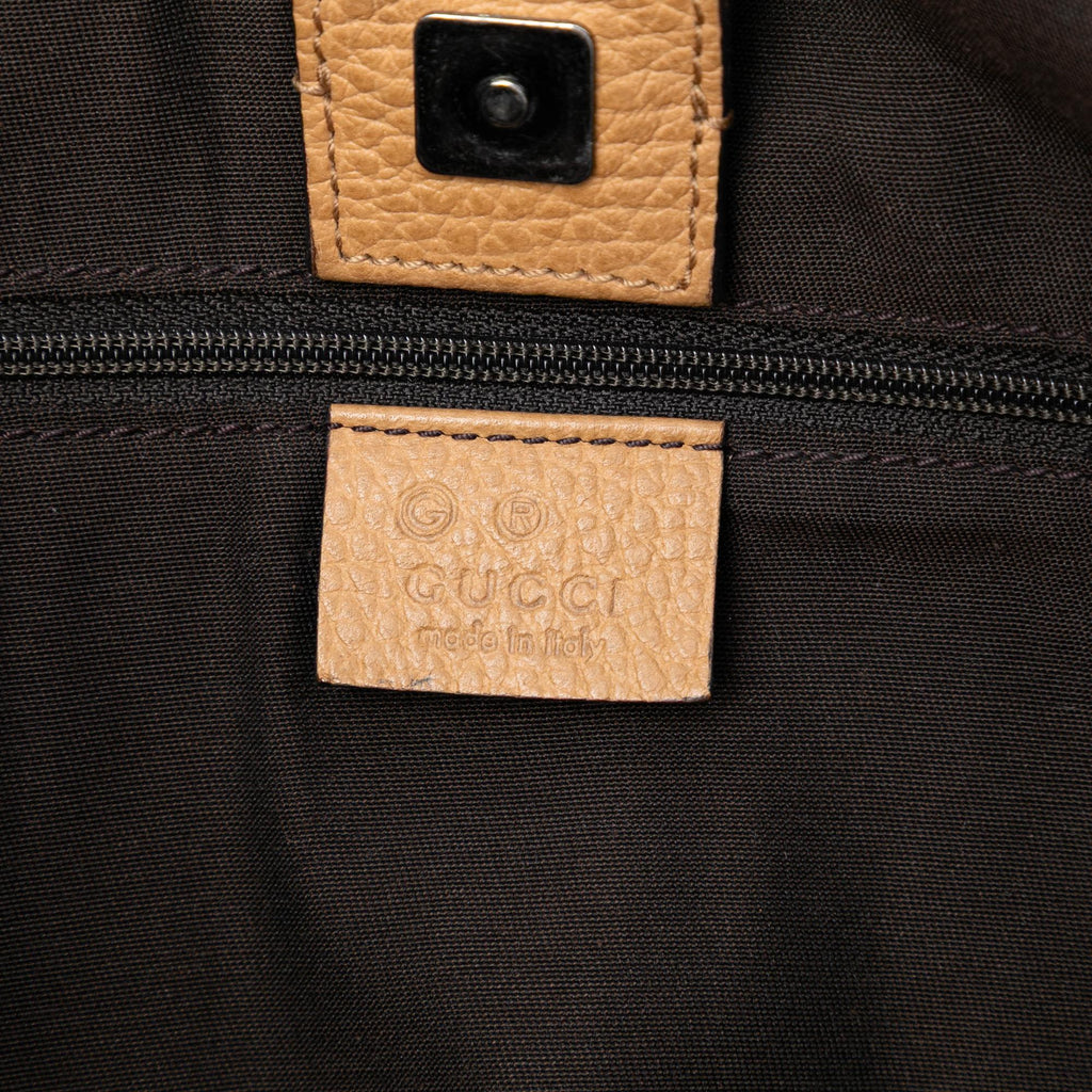 Gucci Leather Abbey D Ring Satchel