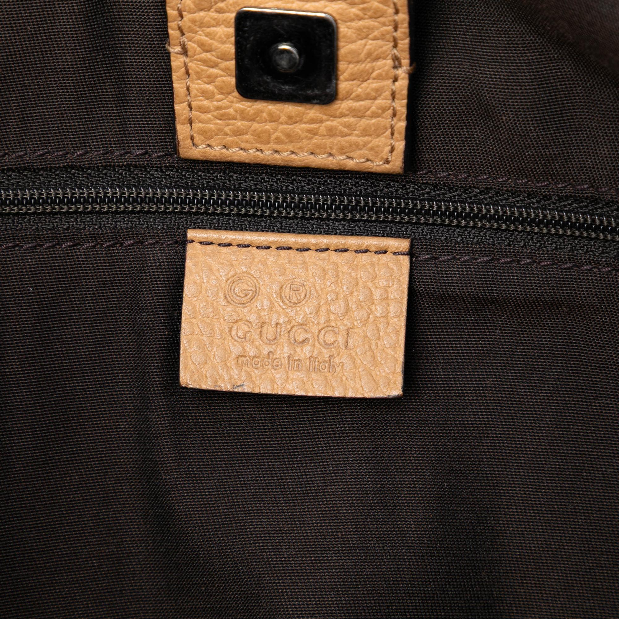 Gucci Leather Abbey D Ring Satchel
