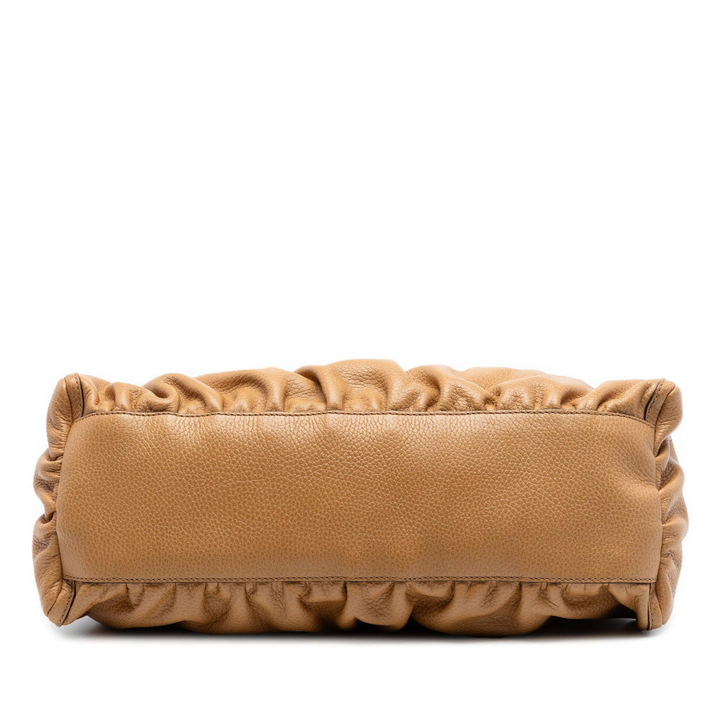 Gucci Leather Abbey D Ring Shoulder Bag