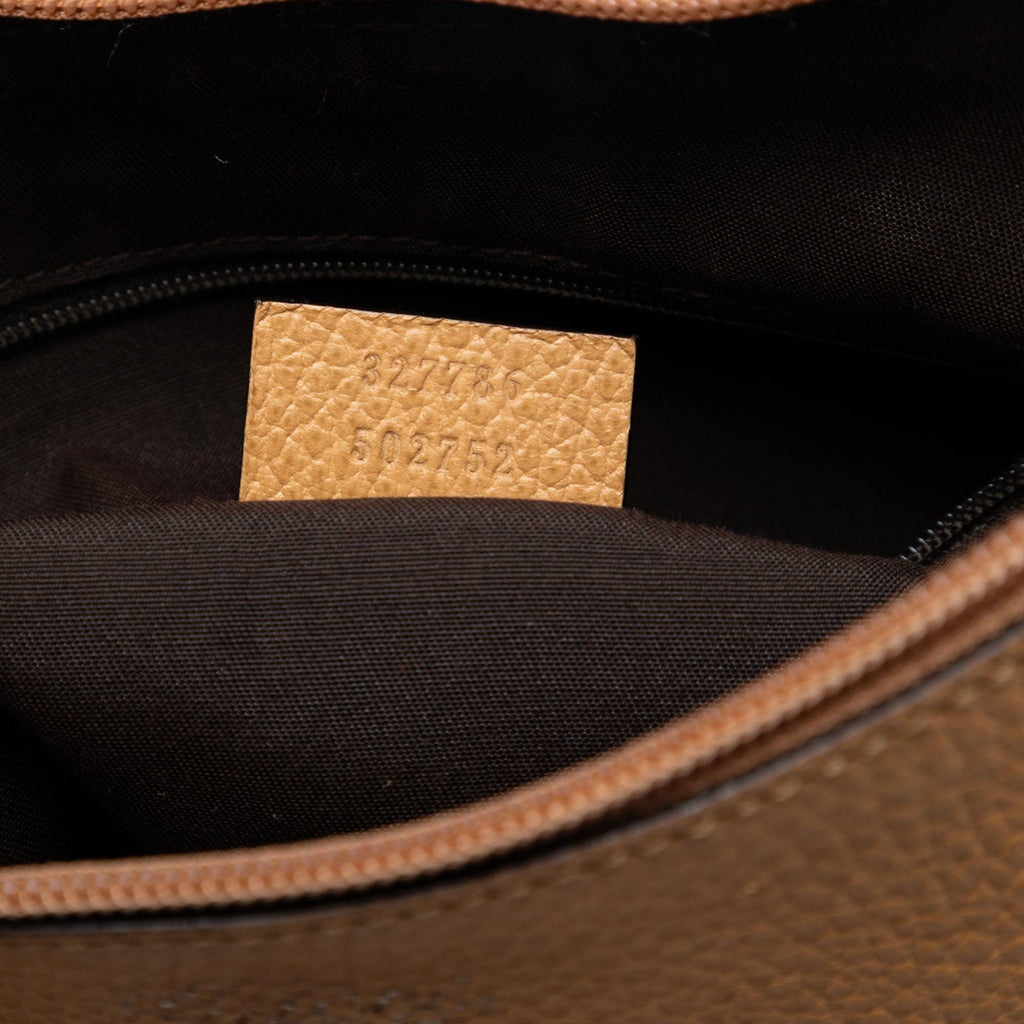 Gucci Leather Abbey D Ring Shoulder Bag