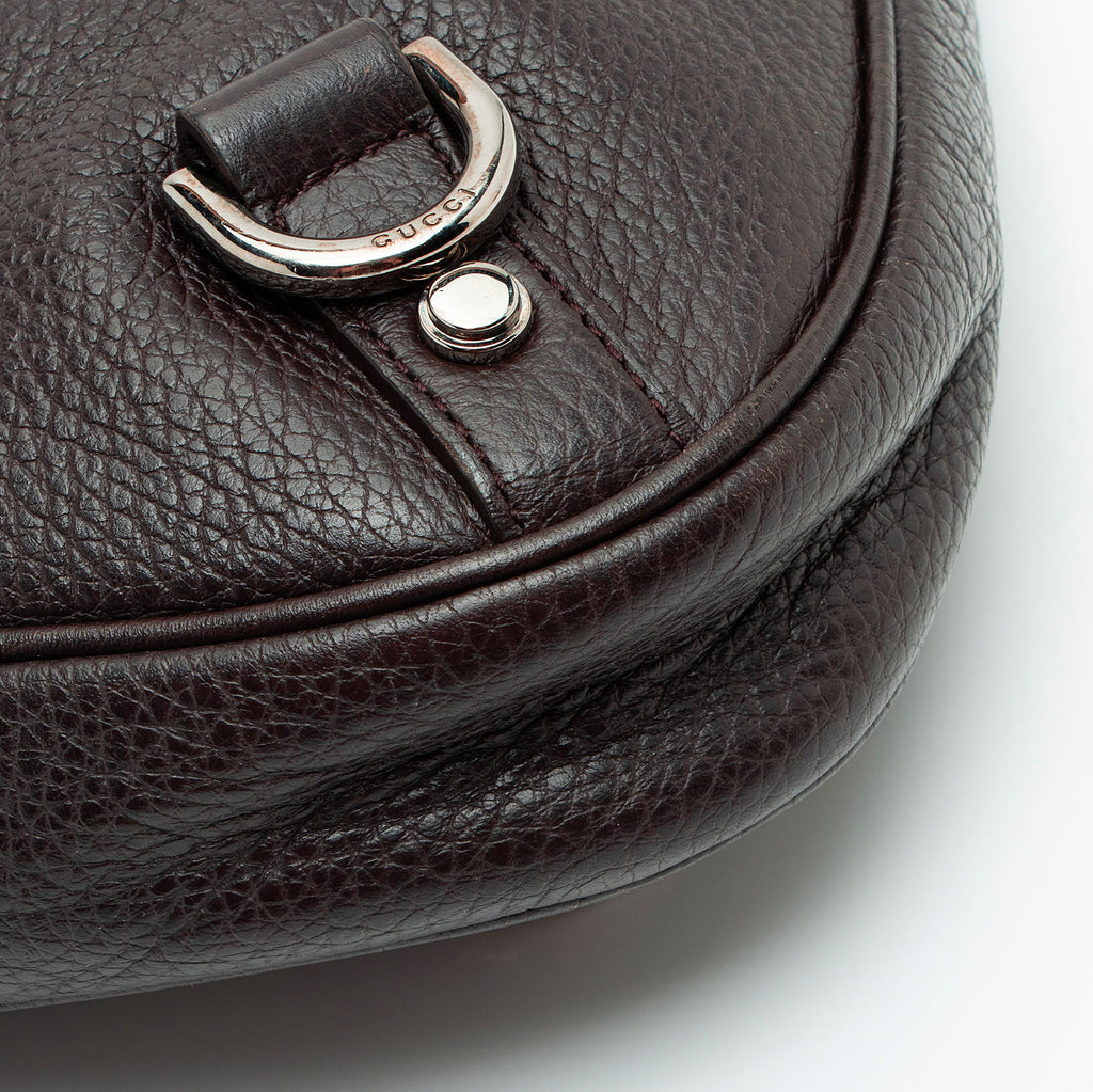 Gucci Leather Abbey Medium Hobo