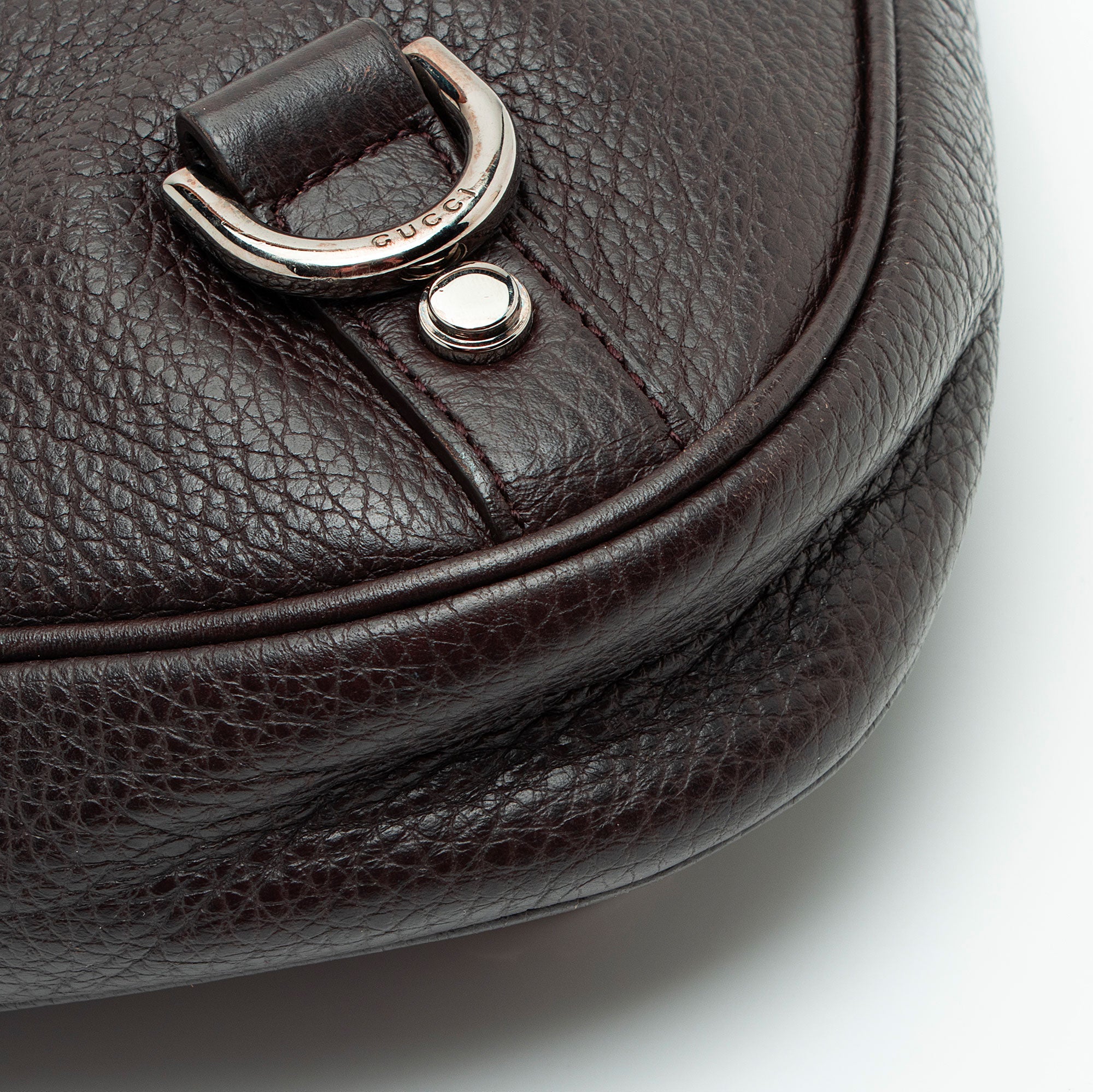 Gucci Leather Abbey Medium Hobo