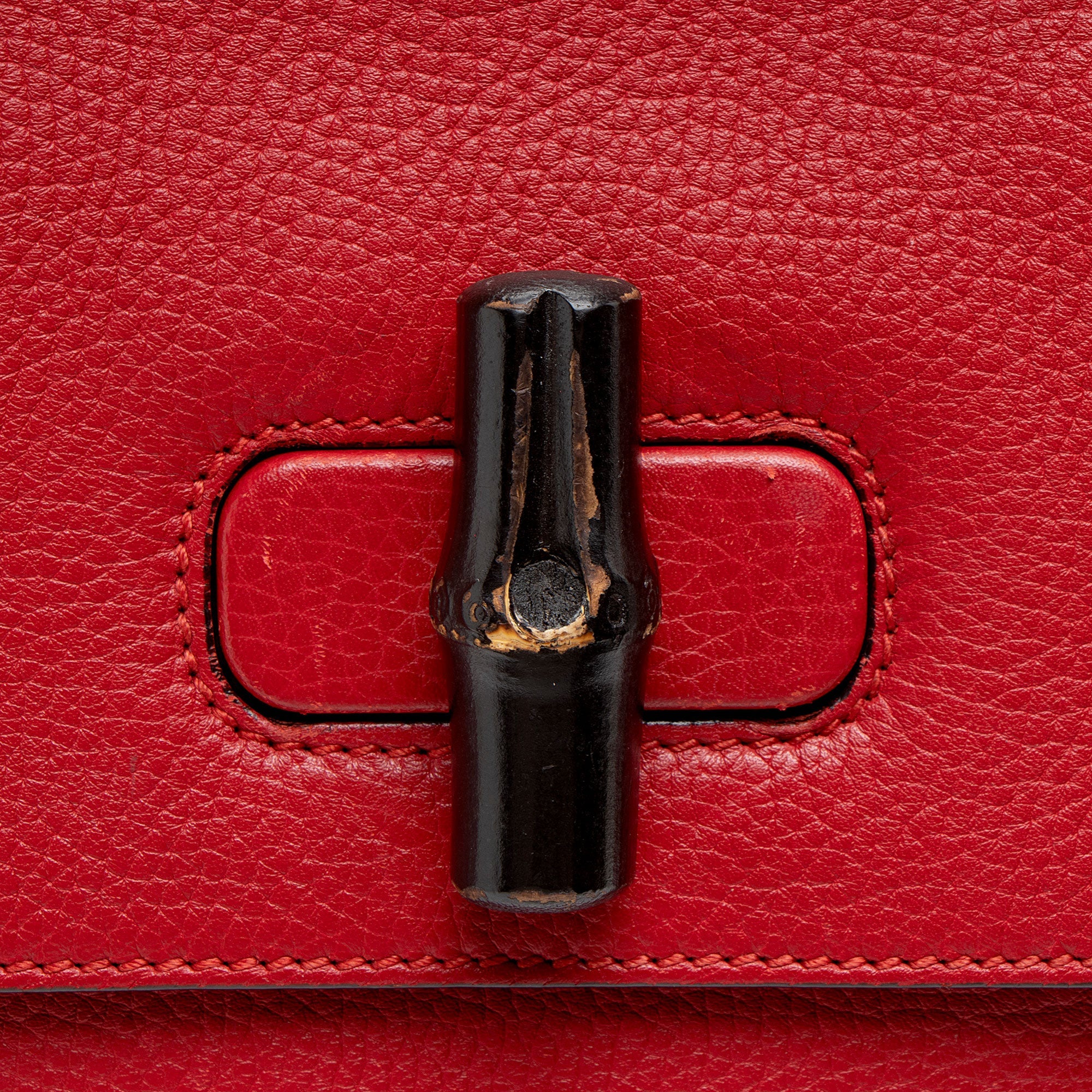 Gucci Leather Bamboo Daily Medium Top Handle