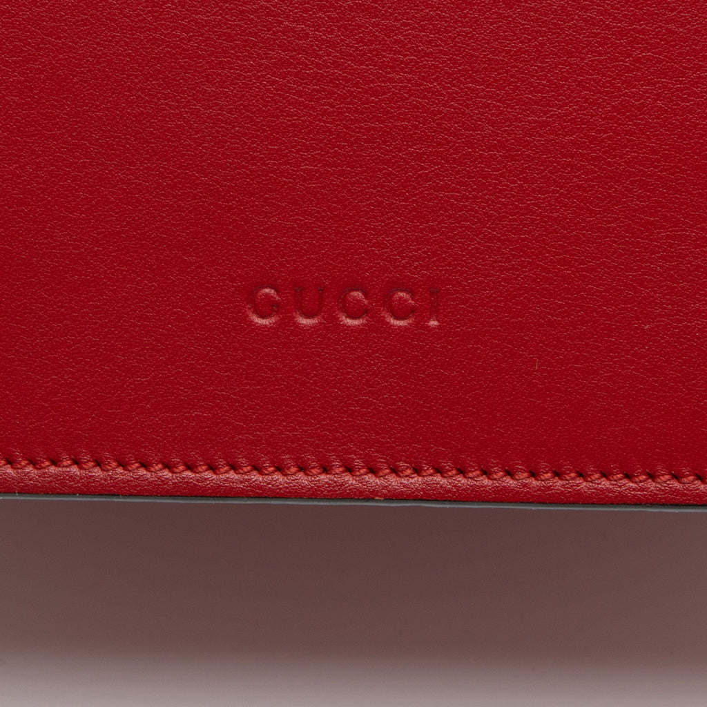Gucci Leather Bamboo Dionysus Medium Top Handle (SHF-d7MRvK)