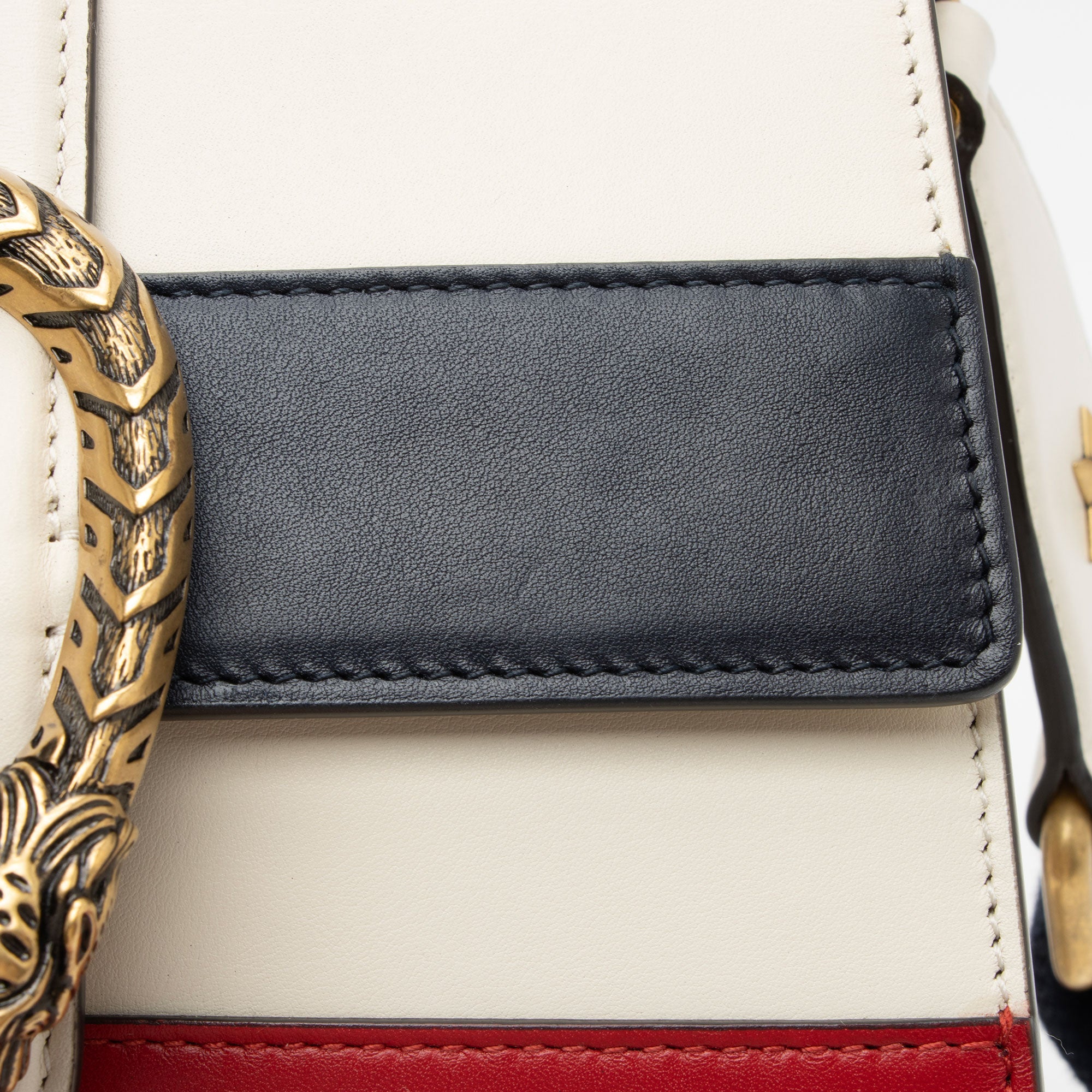 Gucci Leather Bamboo Dionysus Mini Top Handle