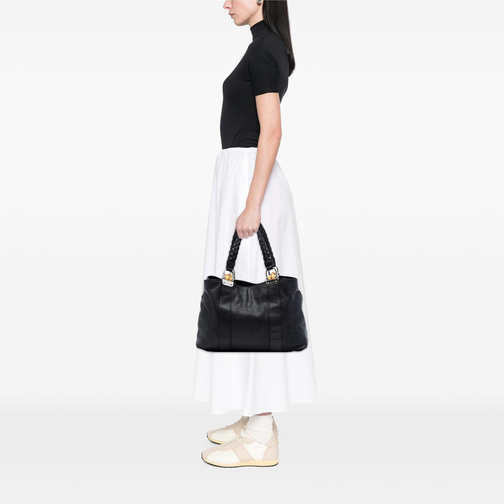 Gucci Leather Bamboo Libeccio Tote