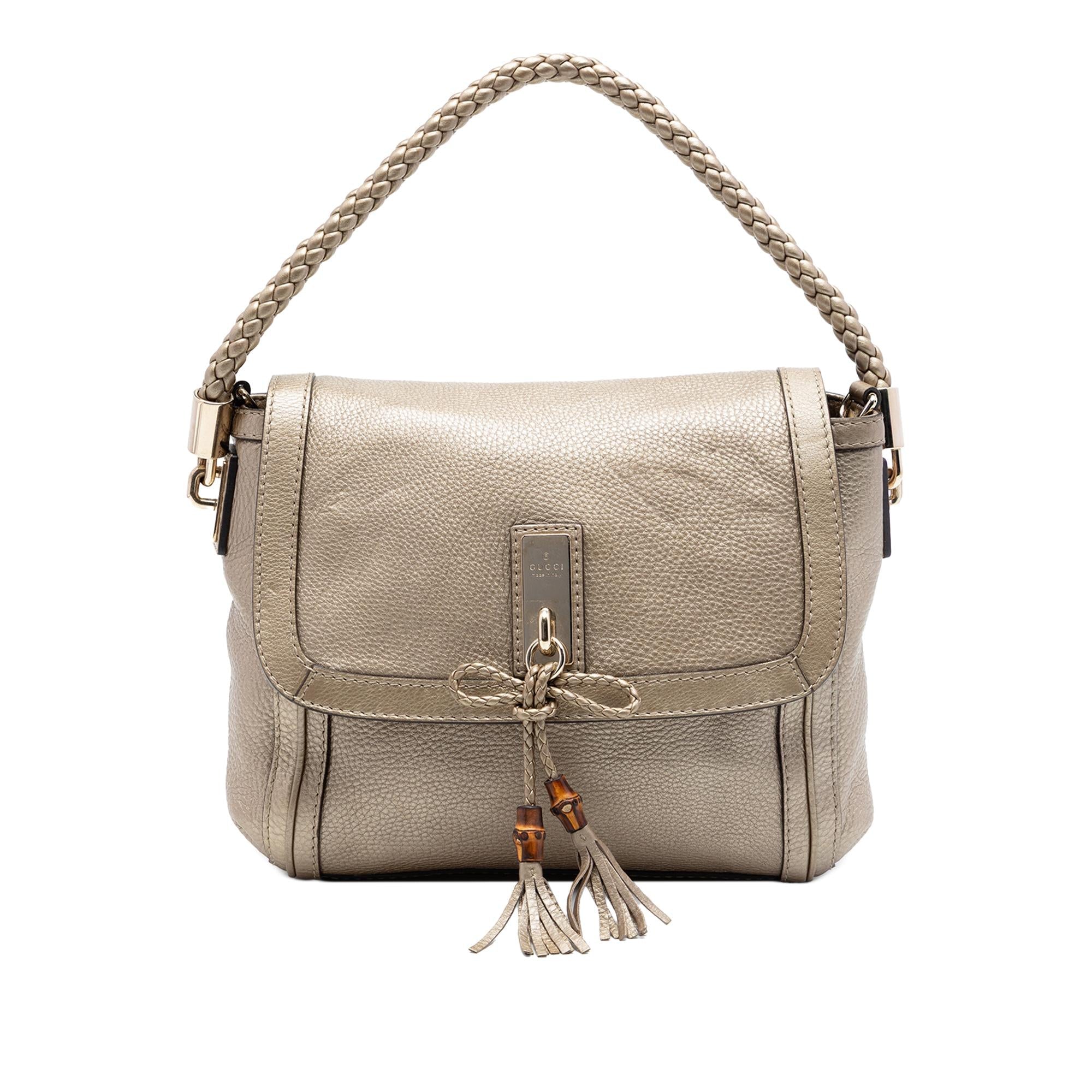 Gucci Leather Bella Satchel
