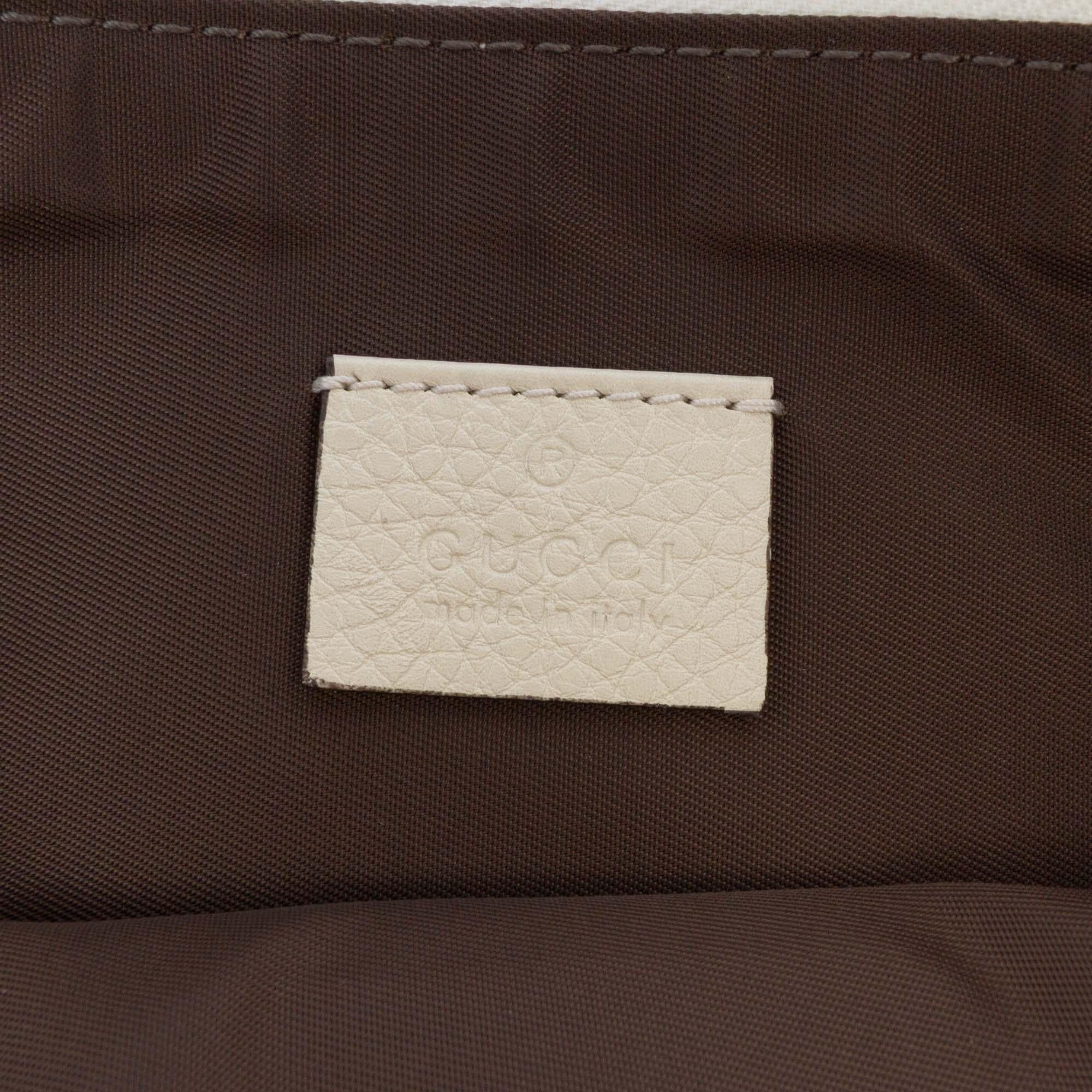 Gucci Leather Blind For Love Clutch