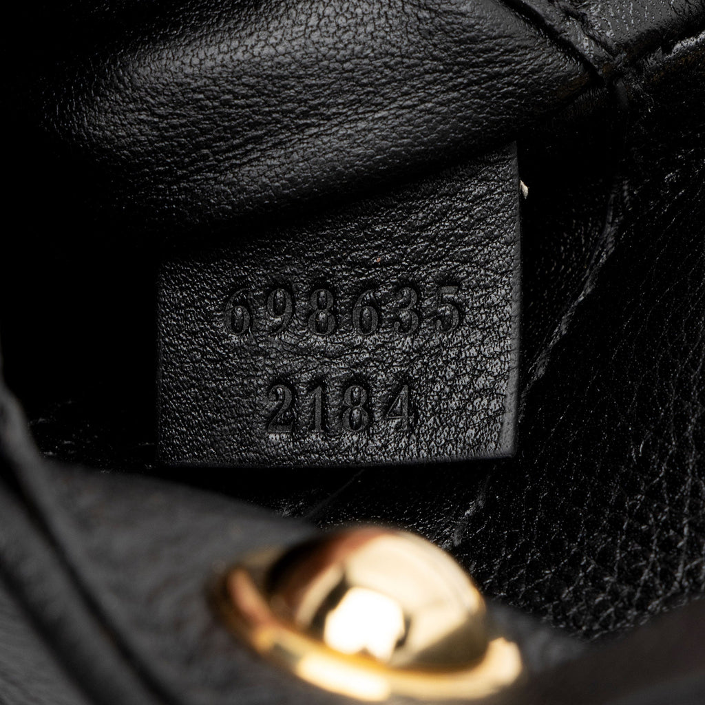 Gucci Leather Blondie Card Case on Strap