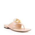 Gucci Leather Blondie T Strap Sandals - Size 7 / 37