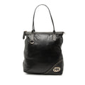Gucci Leather Britt Tote