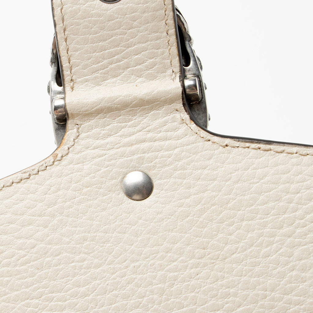 Gucci Leather Crystal Dionysus Chain Wallet