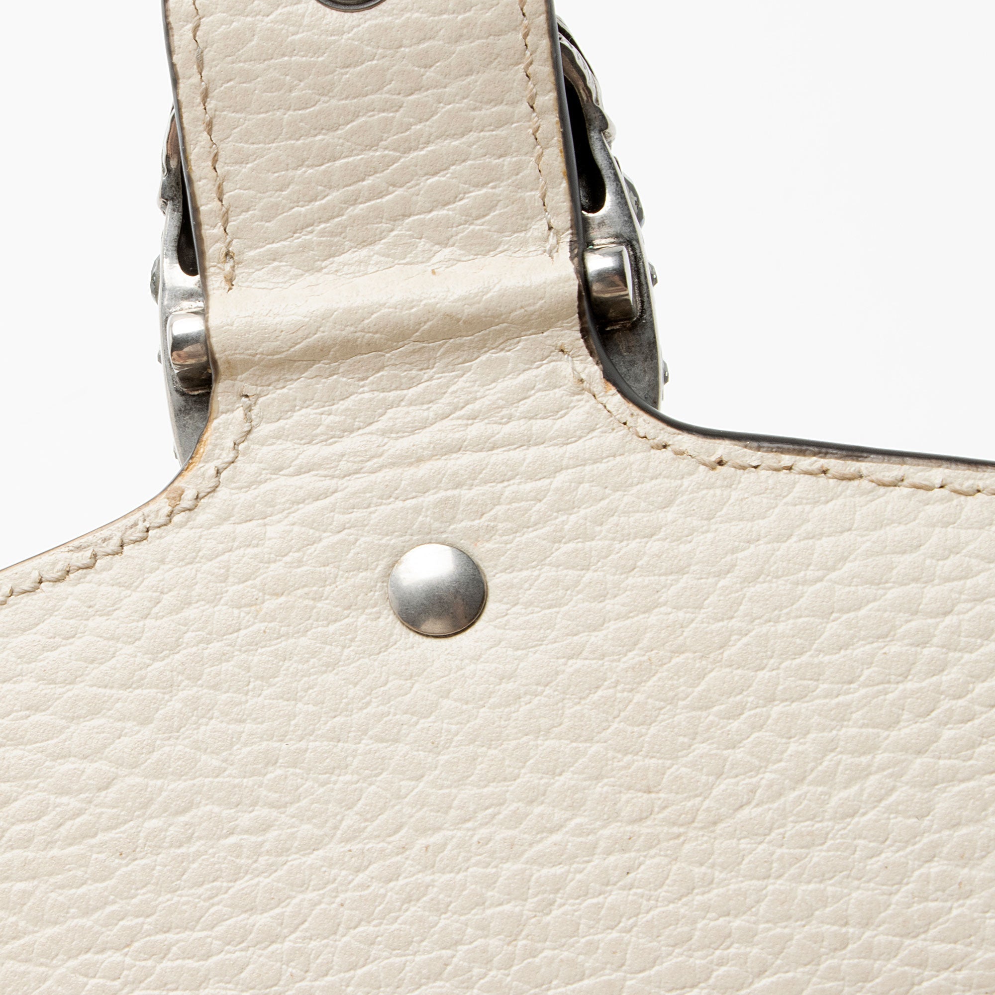 Gucci Leather Crystal Dionysus Chain Wallet