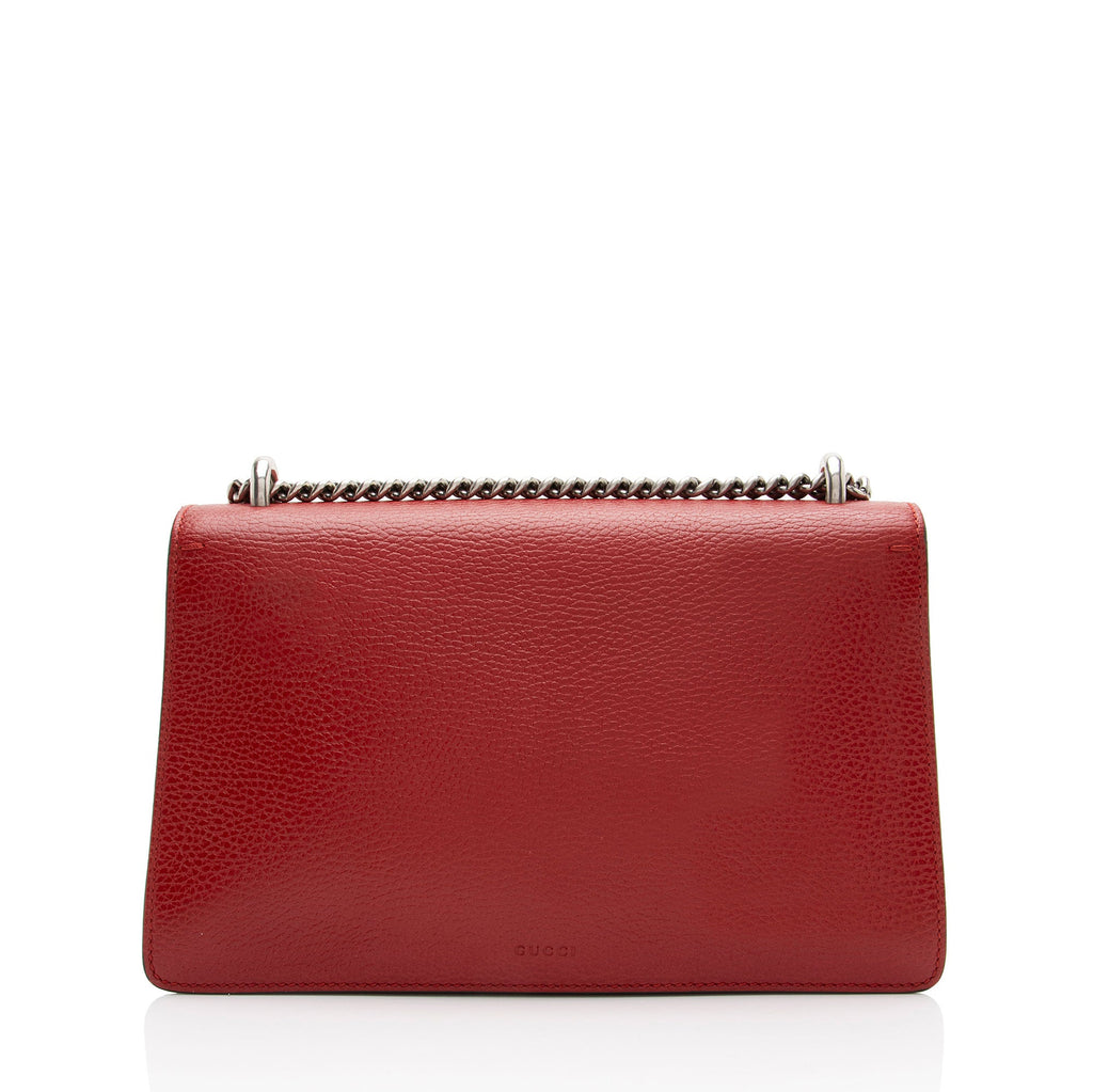 Gucci Leather Crystal Dionysus Medium Shoulder Bag