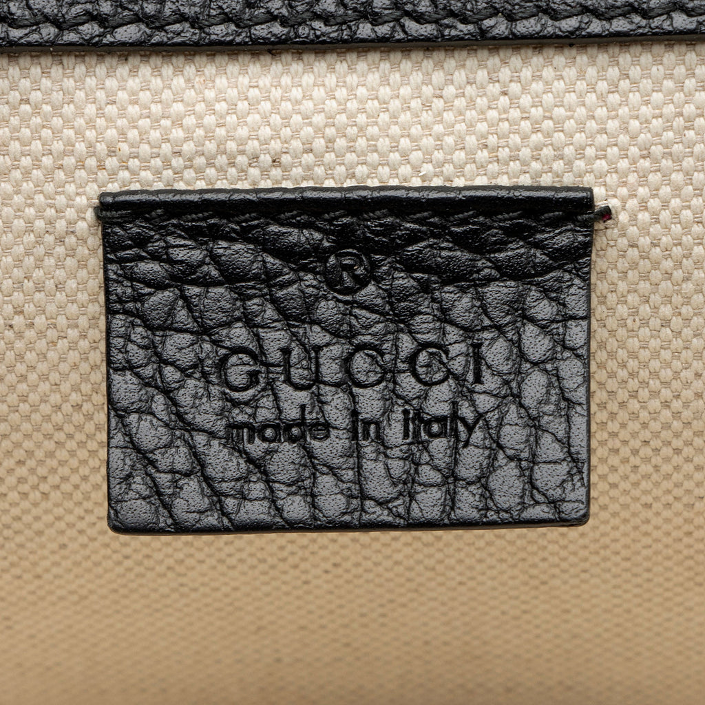Gucci Leather Crystal Dionysus Medium Shoulder Bag