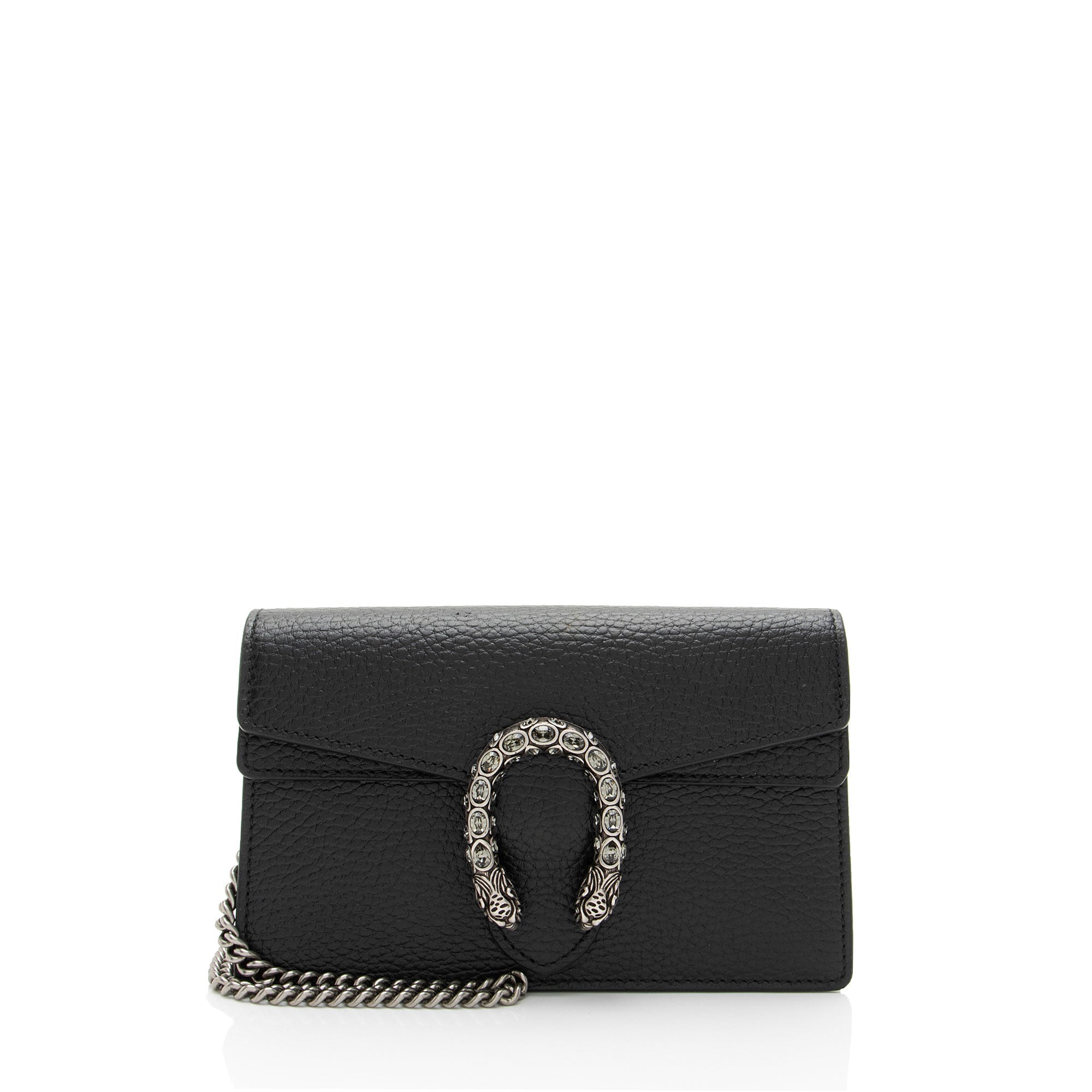 Gucci Leather Crystal Dionysus Mini Shoulder Bag
