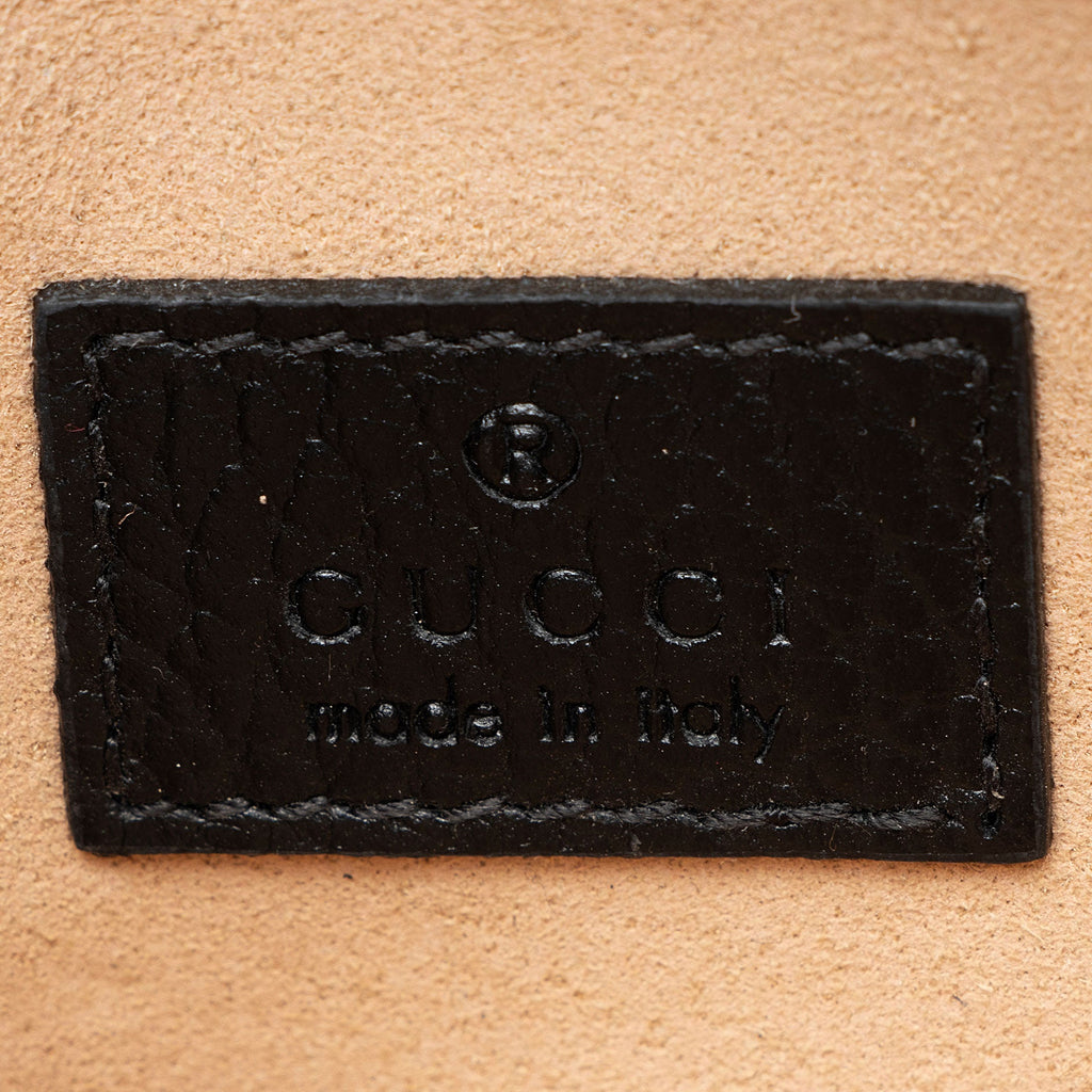 Gucci Leather Crystal Dionysus Mini Shoulder Bag