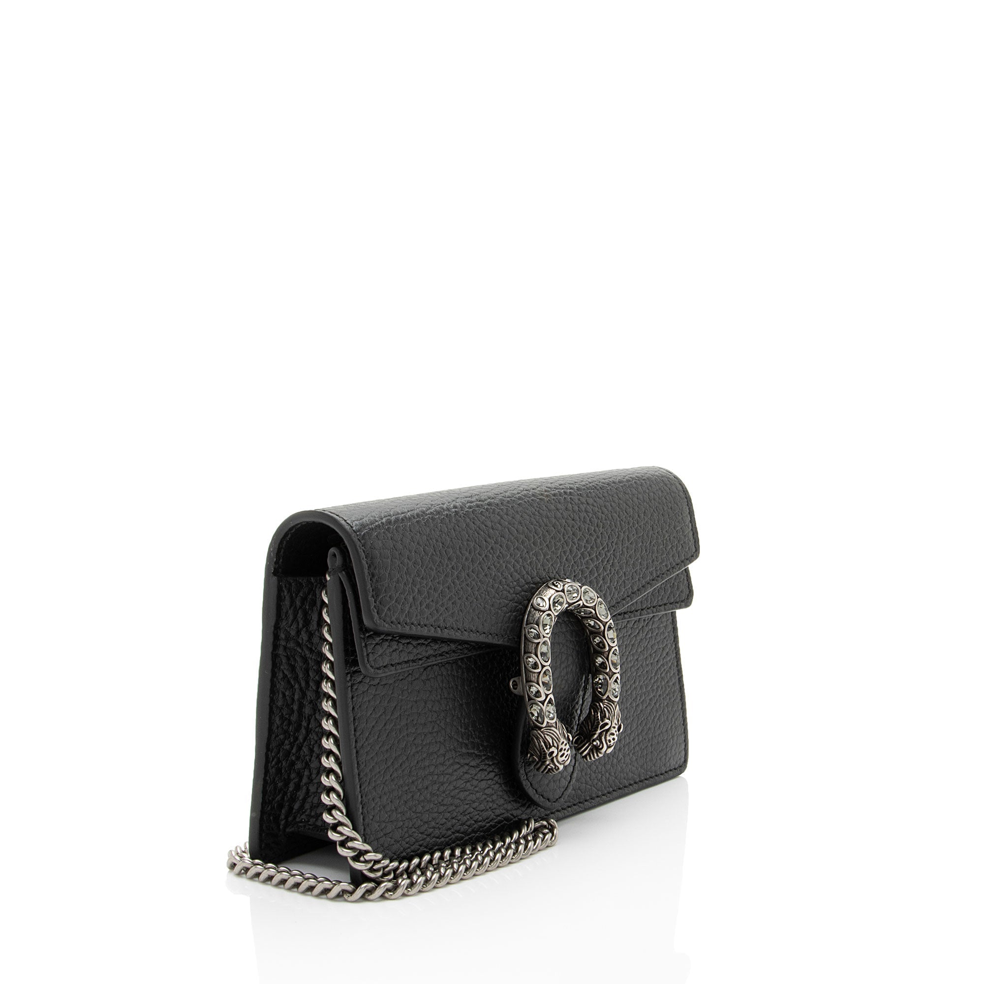 Gucci Leather Crystal Dionysus Mini Shoulder Bag