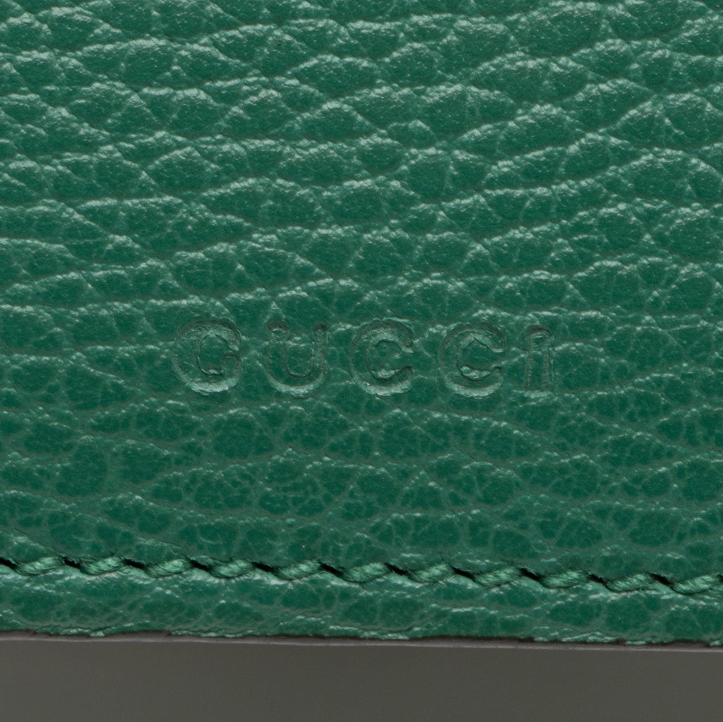 Gucci Leather Crystal Dionysus Small Shoulder Bag