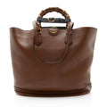 Gucci Leather Diana Oval Large Tote