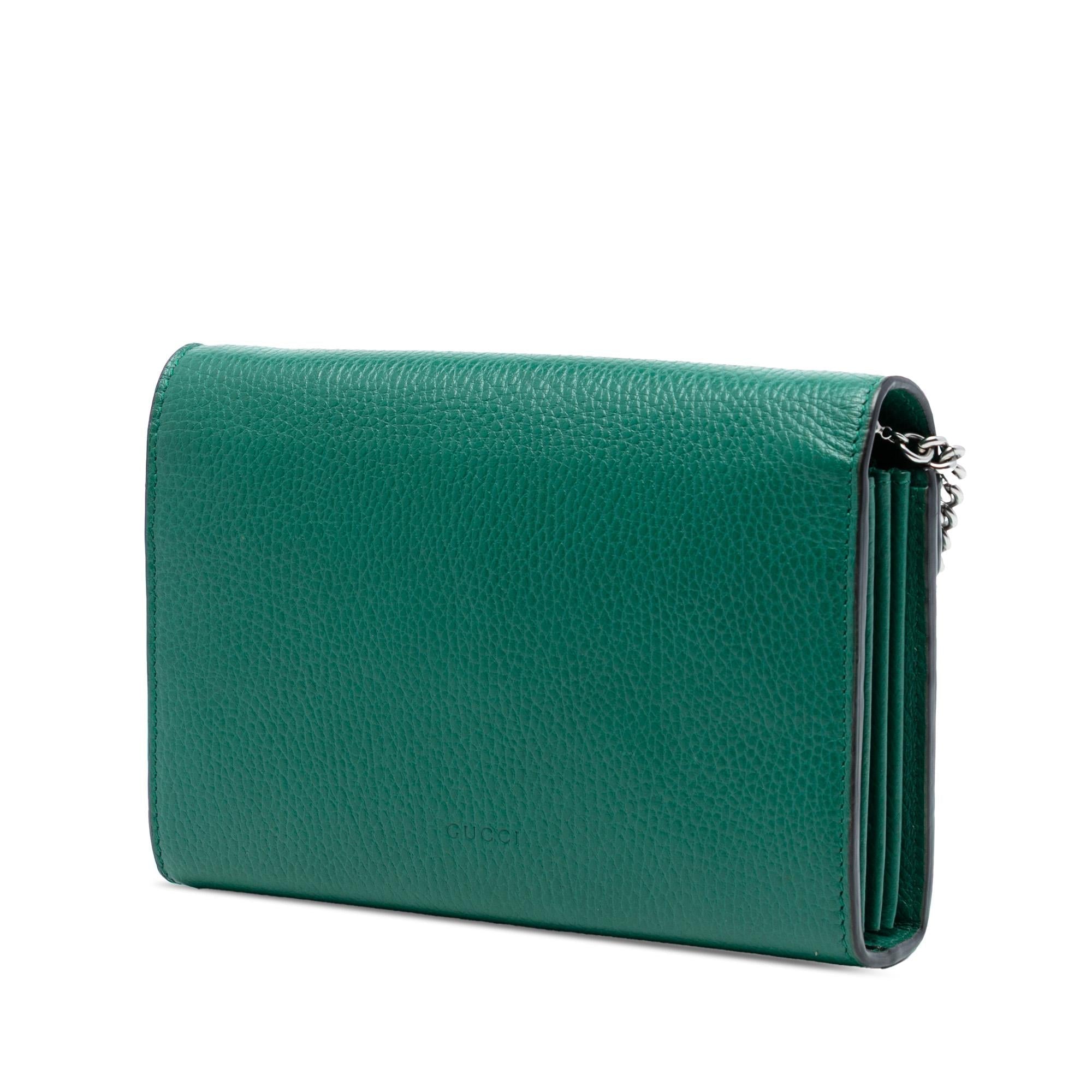 Gucci Leather Dionysus Wallet on Chain
