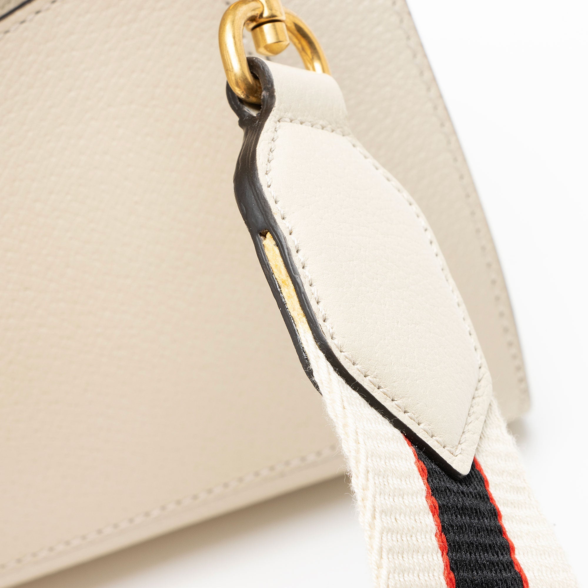 Gucci Leather Enamel Butterfly Linea Totem Top Handle