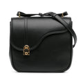 Gucci Leather Equestrian Crossbody (SHG-mxa1tl)
