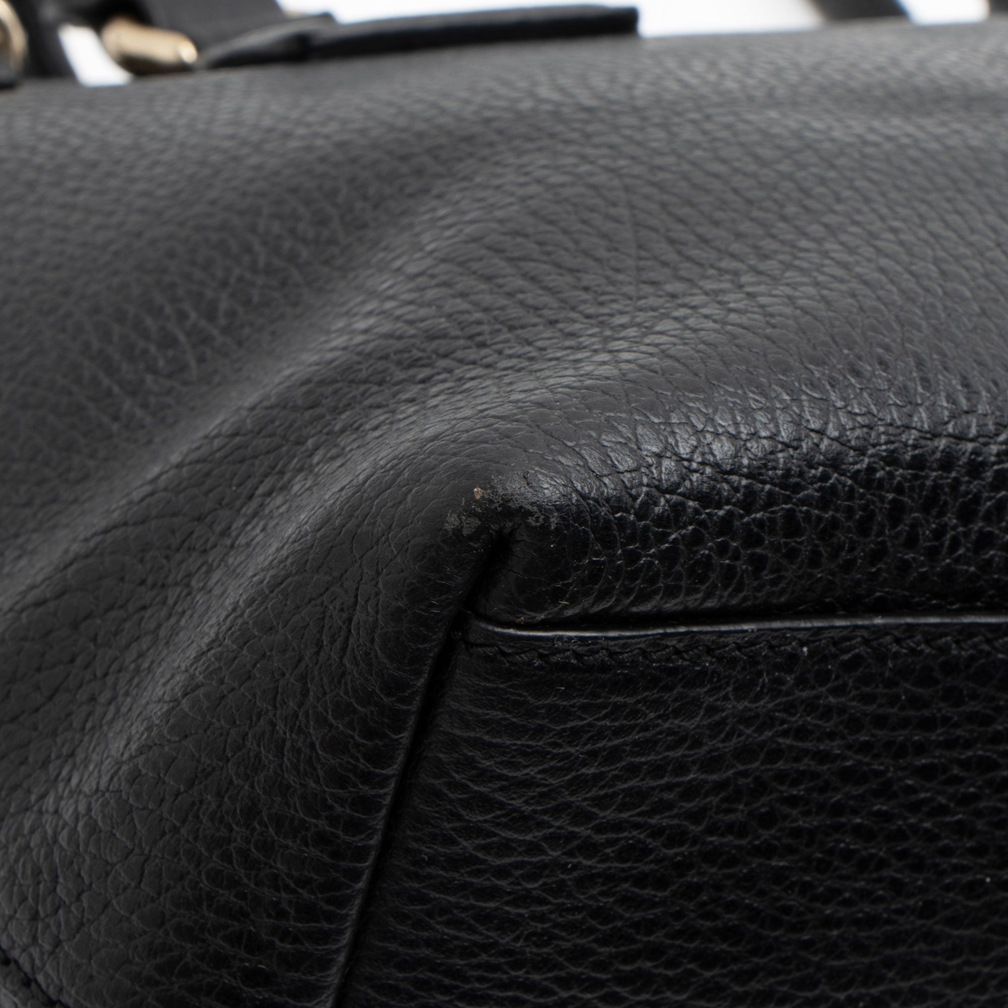 Gucci Leather GG Charm Satchel