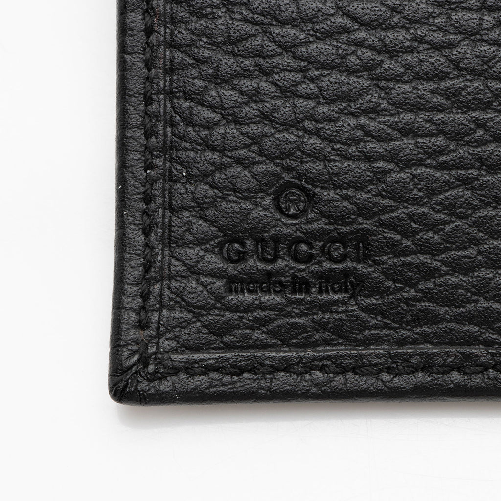Gucci Leather GG Marmont Trifold Wallet