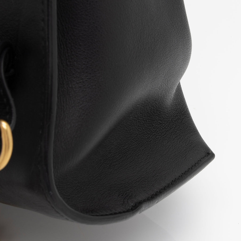 Gucci Leather GG Marmont Web Flap Chain Backpack (SHF-PyHHER)