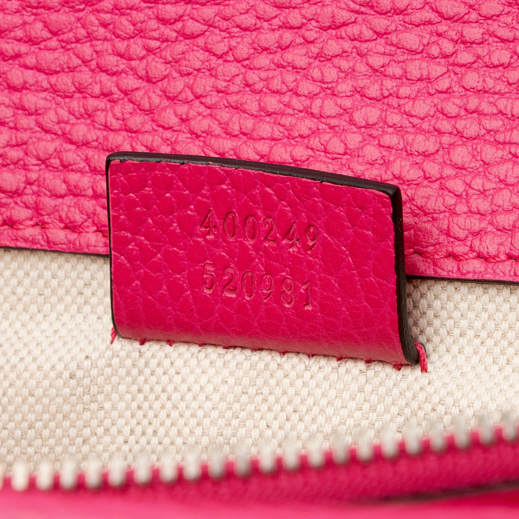 Gucci Leather Guccify Pearl Embellished Dionysus Medium Shoulder Bag