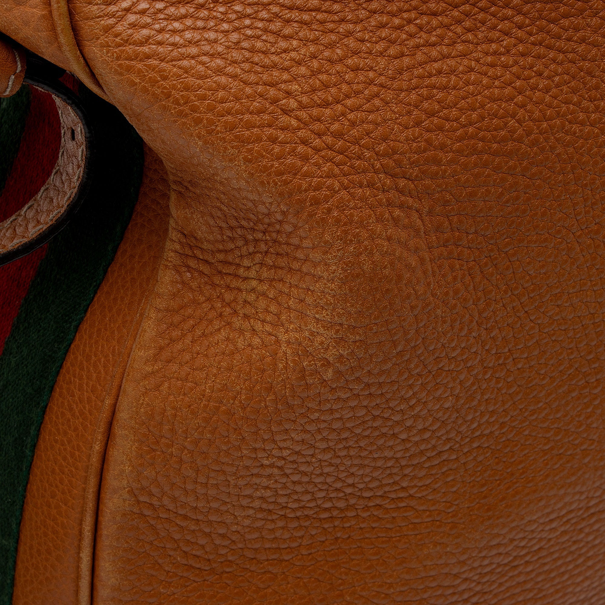 Gucci Leather Web Heritage Messenger Bag (SHF-8X47Lj)