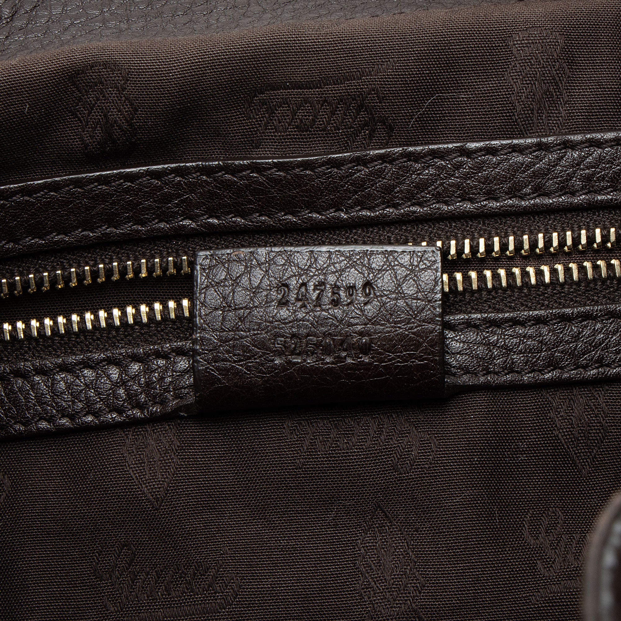 Gucci Leather Heritage Web Buckle Medium Satchel