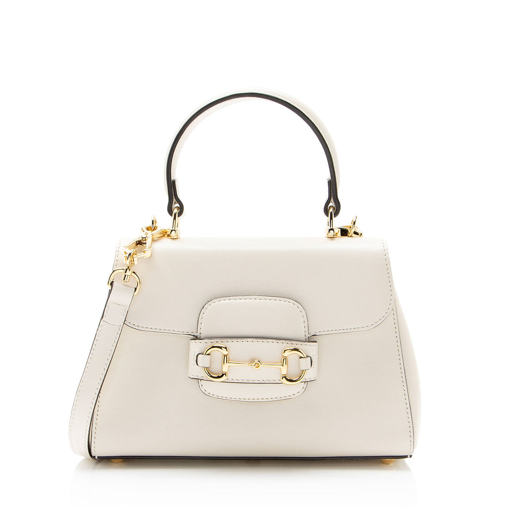Gucci Leather Horsebit 1955 Mini Chain Top Handle