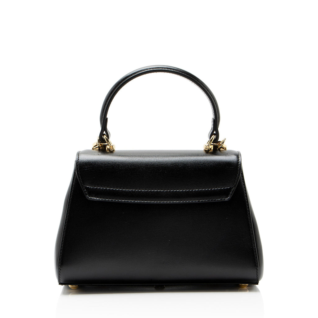 Gucci Leather Horsebit 1955 Mini Chain Top Handle