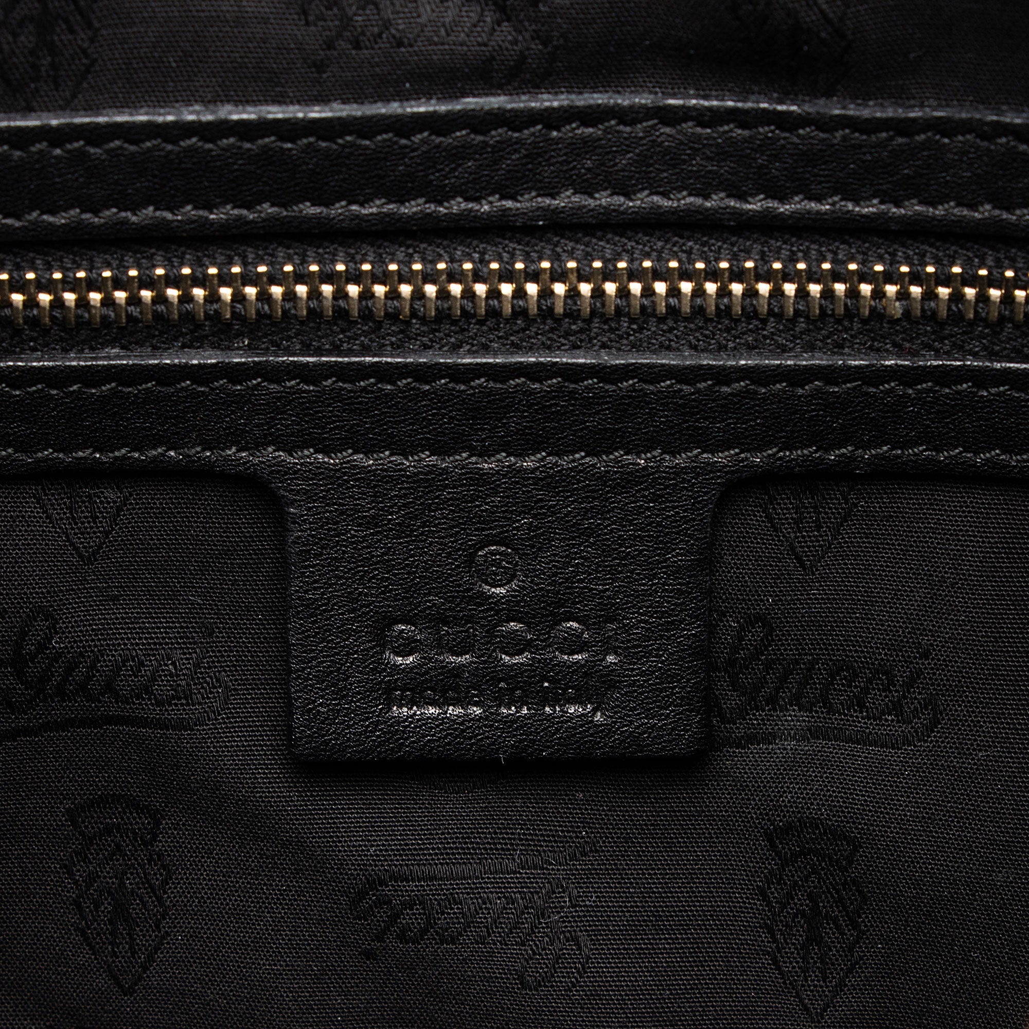 Gucci Leather Web Heritage Horsebit Large Hobo (SHF-yRvuke)