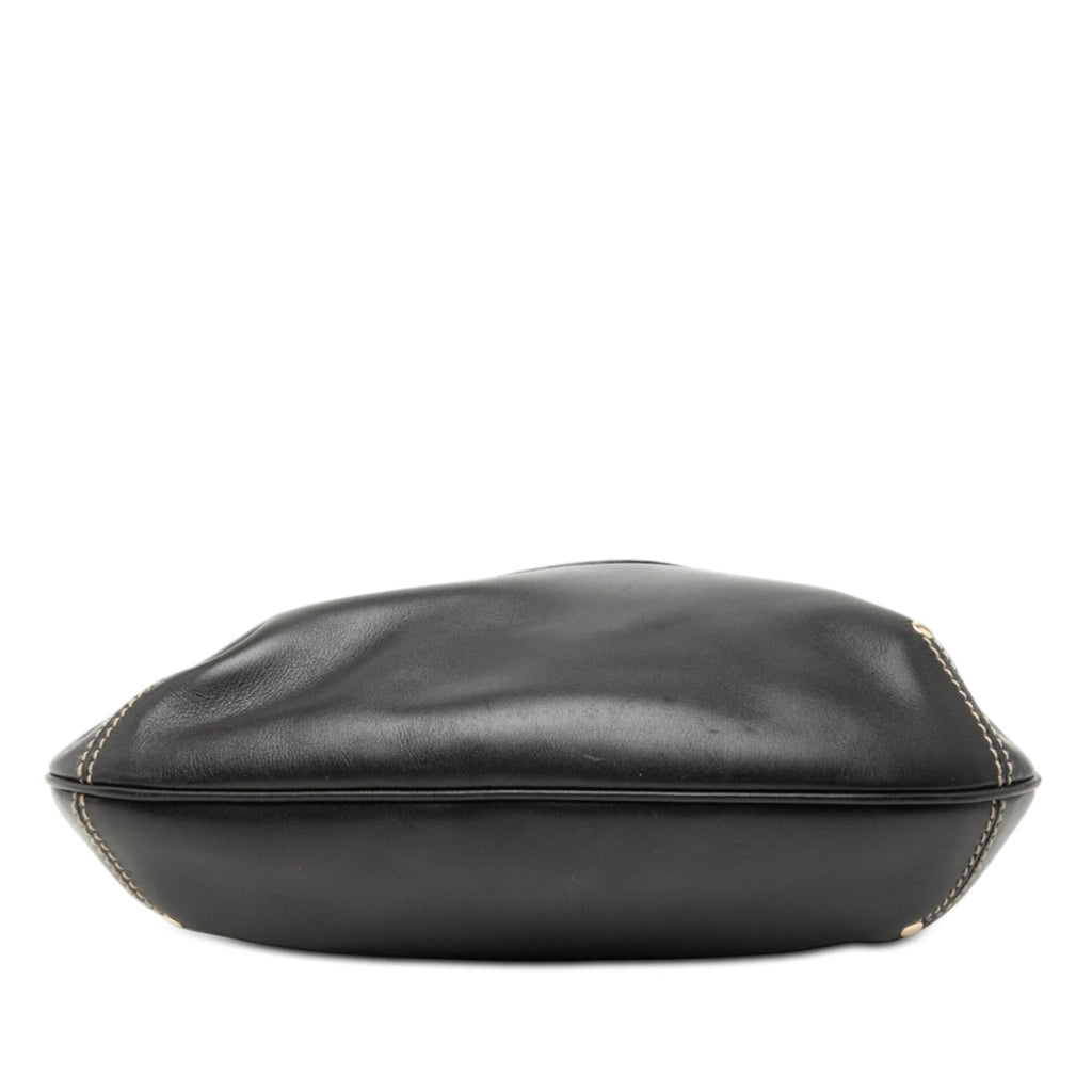 Gucci Leather Hysteria Crest Shoulder Bag