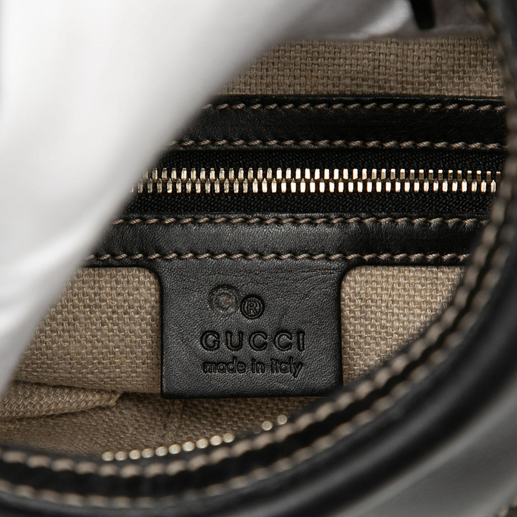 Gucci Leather Hysteria Crest Shoulder Bag