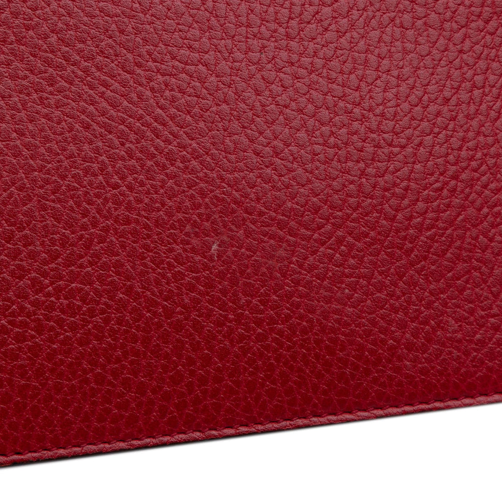 Gucci Leather Interlocking G Dollar Wallet on Chain