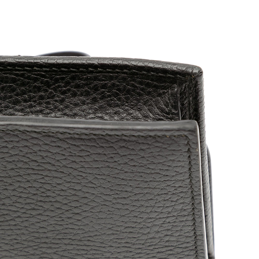 Gucci Leather Interlocking G Dollar Wallet on Chain