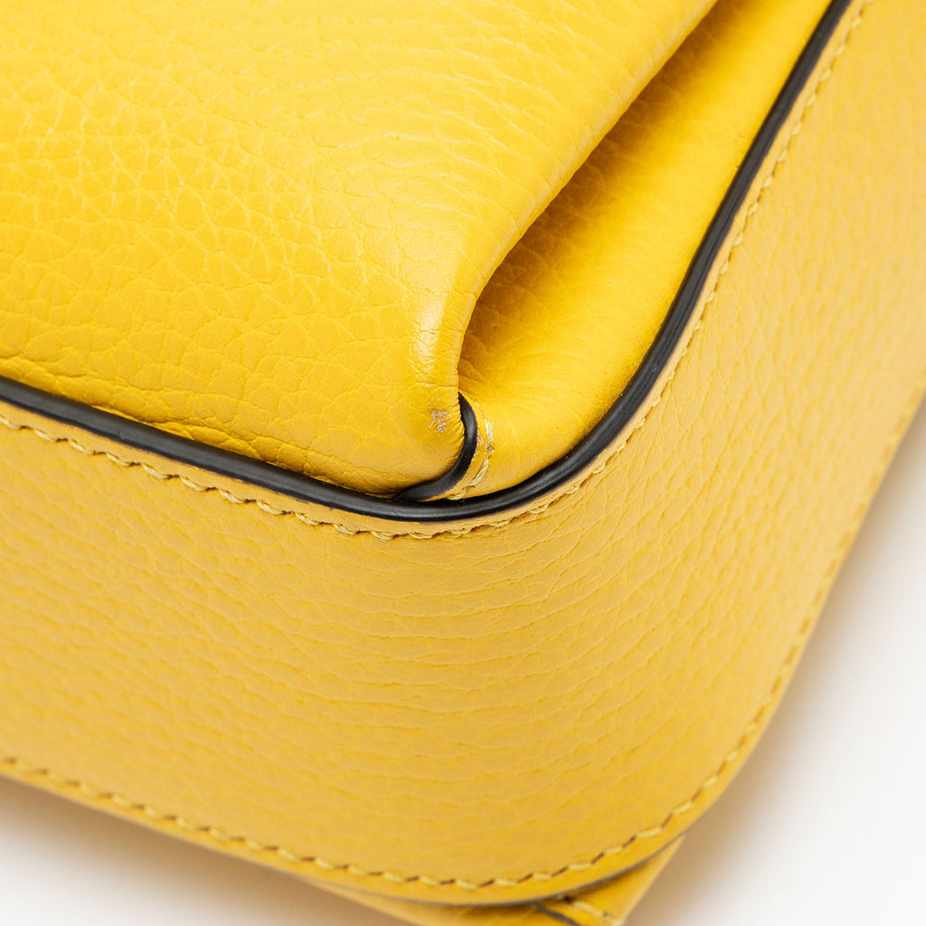 Gucci Leather Interlocking G Small Crossbody