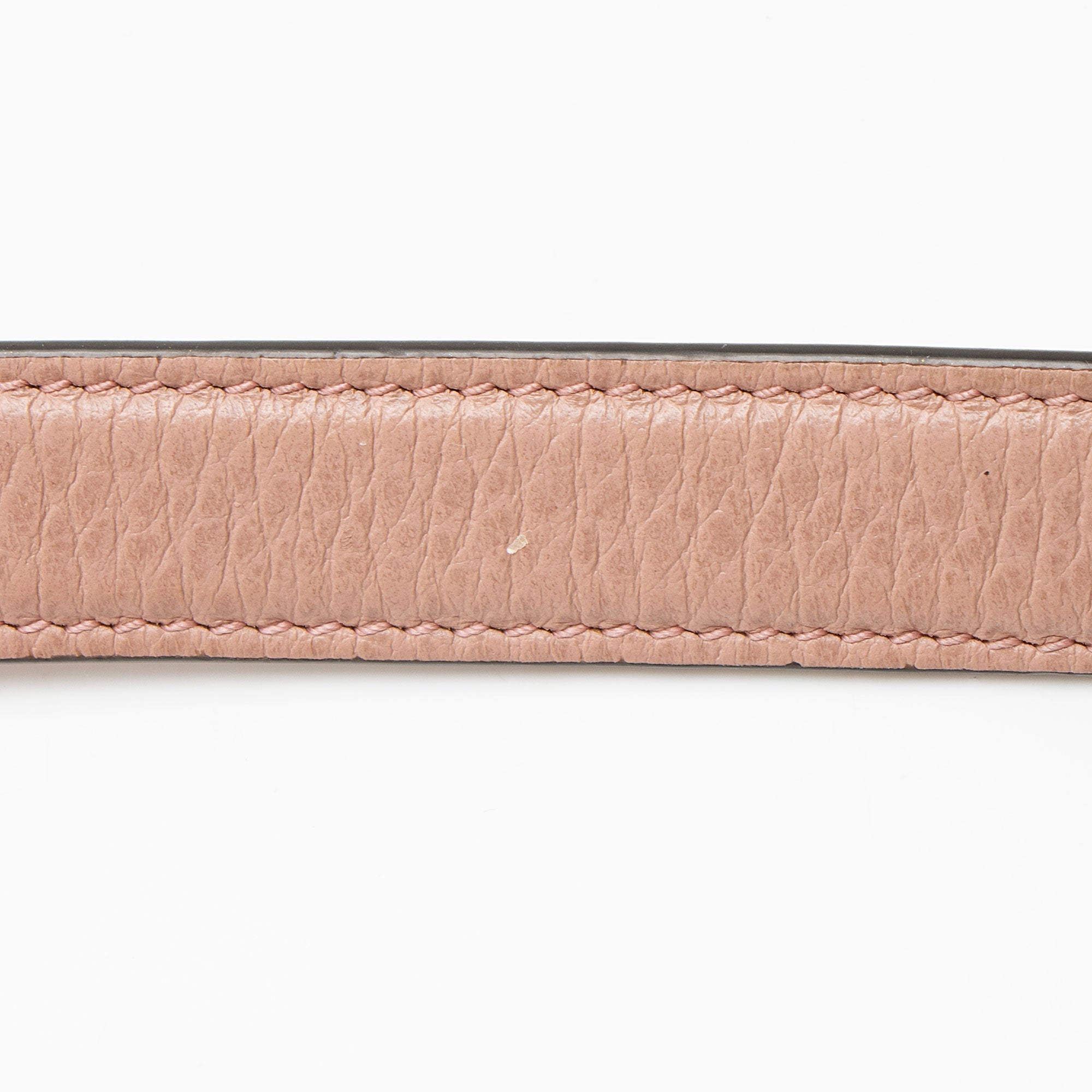Gucci Leather Interlocking G Small Top Handle
