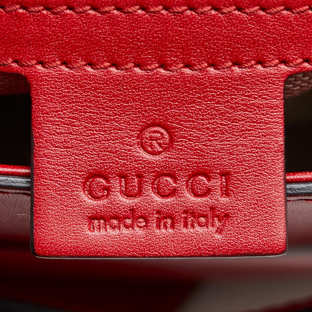 Gucci Leather Lady Web Crossbody Bag (SHG-xDZCTS)