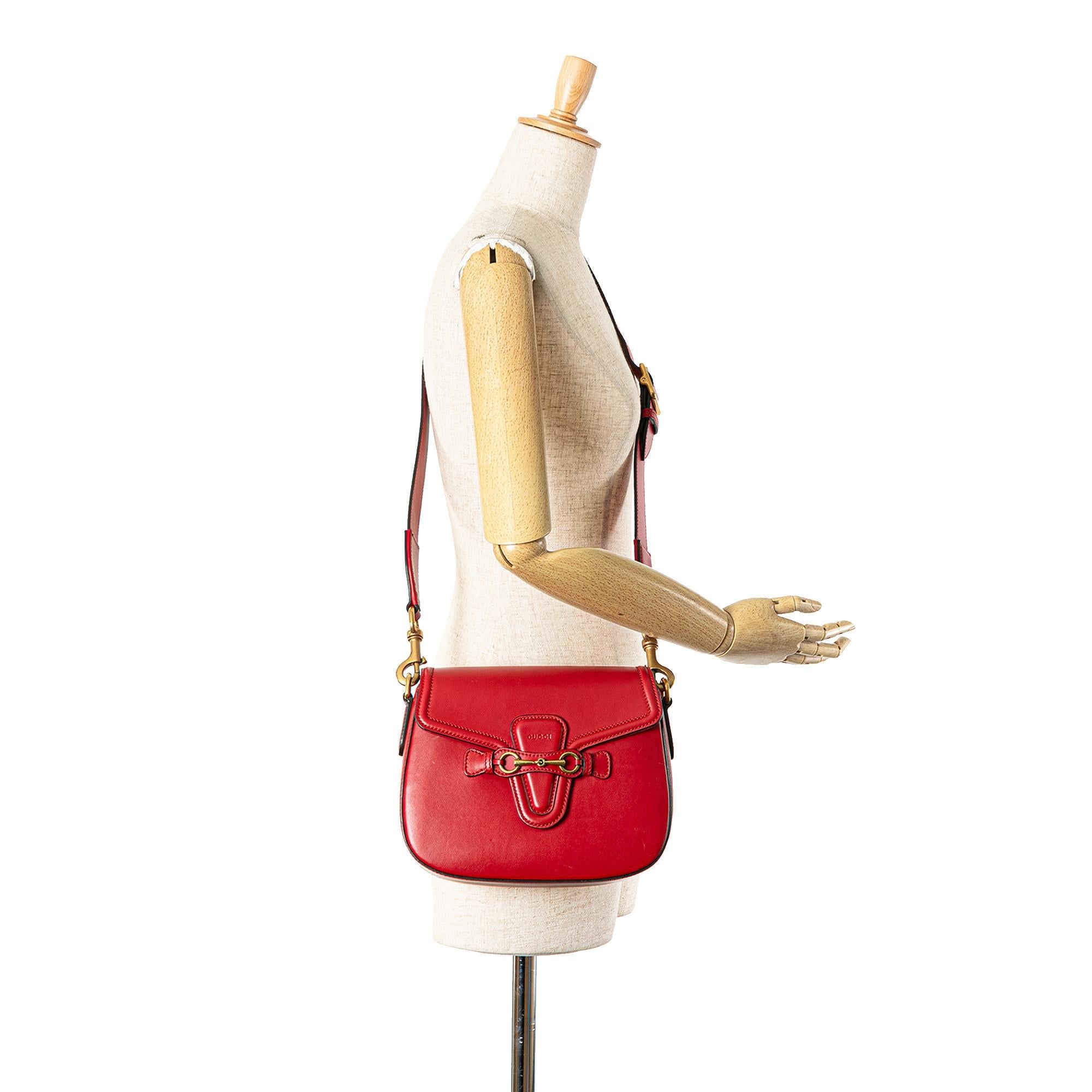Gucci Leather Lady Web Crossbody