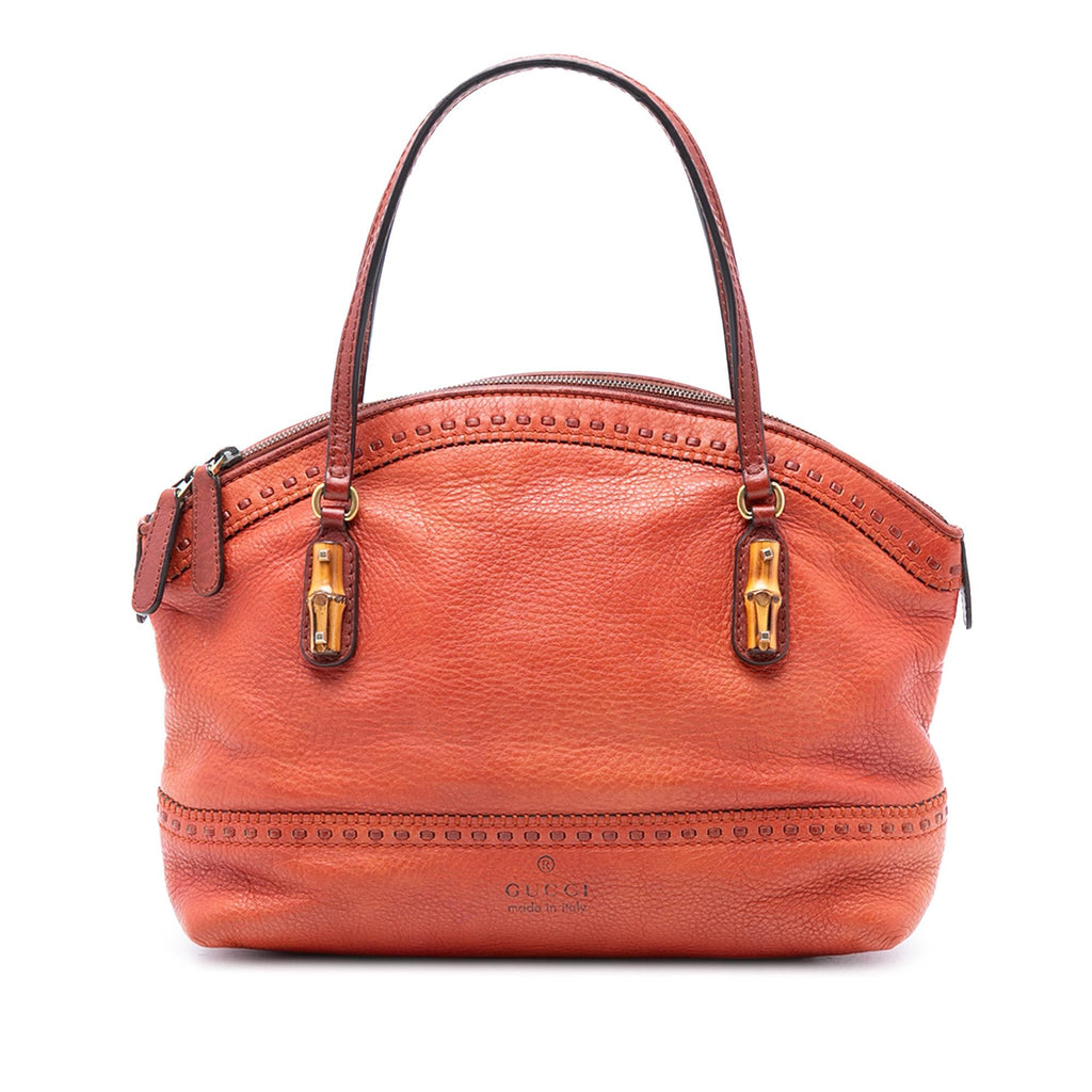 Gucci Leather Laidback Crafty Handbag