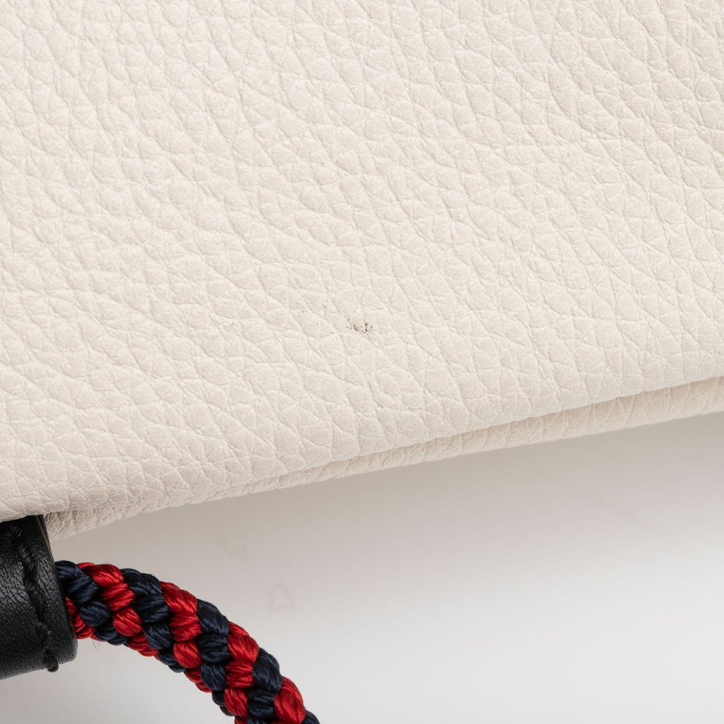 Gucci Leather Logo Drawstring Backpack (SHF-8PDv2U)